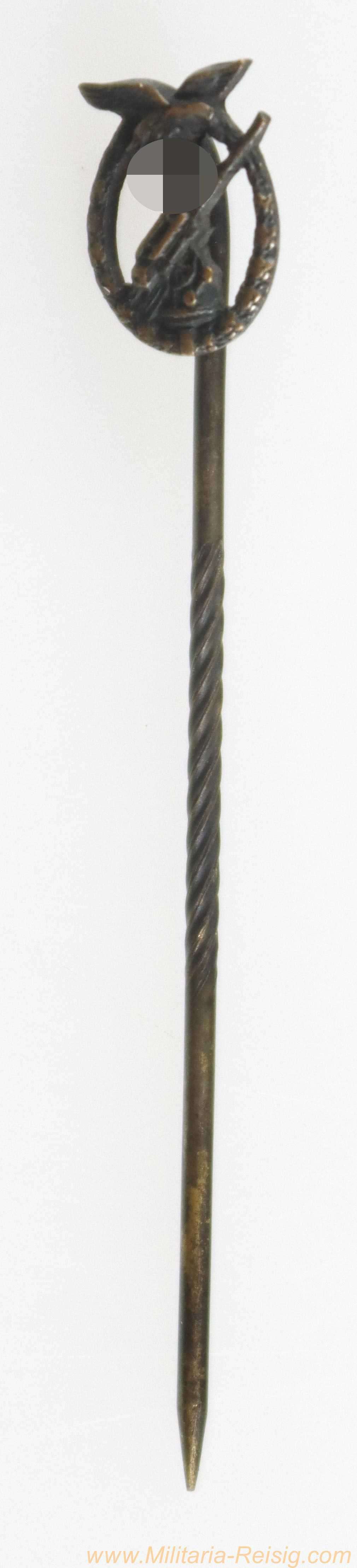 Anstecknadel Flakkampfabzeichen der Luftwaffe, 9 mm