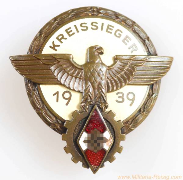 Kreissieger im Reichsberufswettkampf 1939, Hersteller Hermann Aurich, Dresden